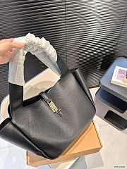 Saint Laurent Le 5 À 7 Bea In Grained Leather 50×28×18cm - 4