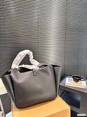 Saint Laurent Le 5 À 7 Bea In Grained Leather 50×28×18cm - 6