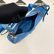 Prada Re-Edition 2005 Re-Nylon And Saffiano Mini Bag Blue 22 * 17 * 6 - 5