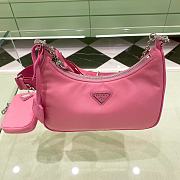 Prada Re-Edition 2005 Re-Nylon And Saffiano Mini Bag Pink 22 * 17 * 6 - 6