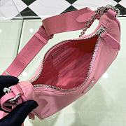 Prada Re-Edition 2005 Re-Nylon And Saffiano Mini Bag Pink 22 * 17 * 6 - 3