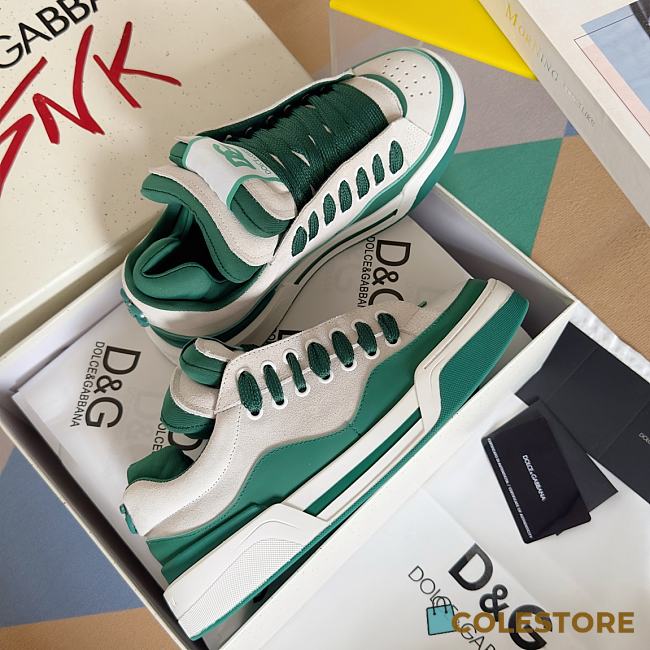 Dolce & Gabbana Mega Skate Sneakers Green - 1