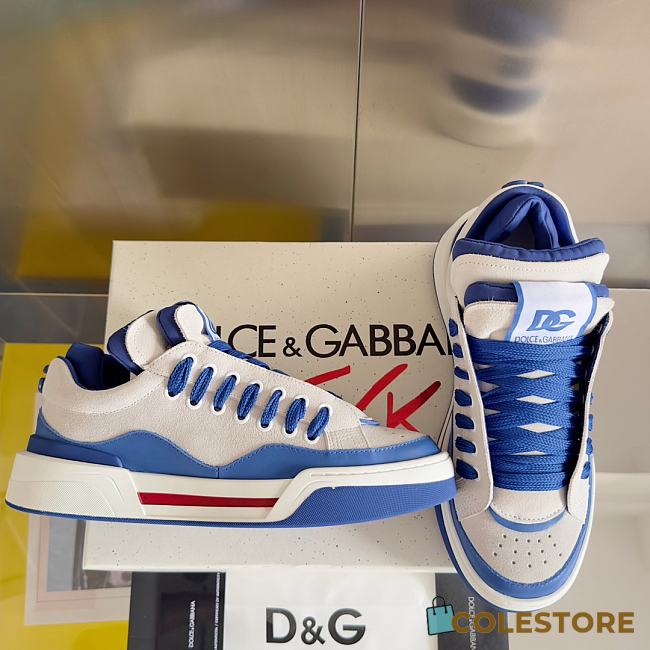Dolce & Gabbana Mega Skate Sneakers Blue  - 1