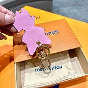 Louis Vuitton Key Ring Leather Orange Animal Portocle Cute Fox - 6