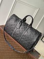 Louis Vuitton Keepall Bandoulière 50 Black 50 x 29 x 23 cm  - 1
