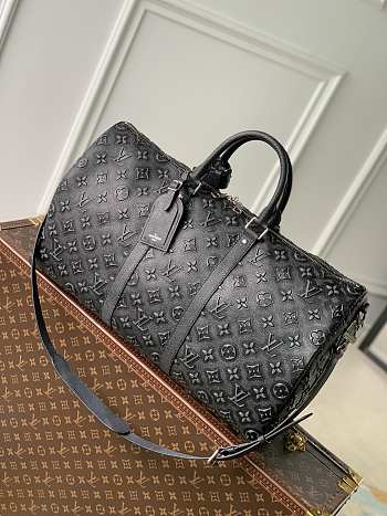 Louis Vuitton Keepall Bandoulière 50 Black 50 x 29 x 23 cm 