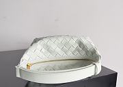 Bottega Veneta Mini Wallace White 22 x 13 x 9 cm  - 5
