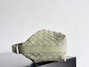 Bottega Veneta Mini Wallace Green 22 x 13 x 9 cm  - 6