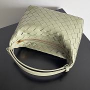 Bottega Veneta Mini Wallace Green 22 x 13 x 9 cm  - 3