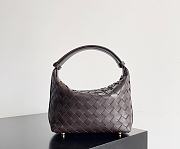 Bottega Veneta Mini Wallace Brown 22 x 13 x 9 cm  - 1