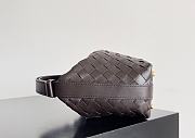Bottega Veneta Mini Wallace Brown 22 x 13 x 9 cm  - 3