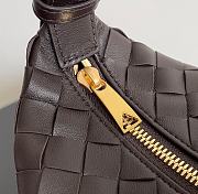 Bottega Veneta Mini Wallace Brown 22 x 13 x 9 cm  - 6
