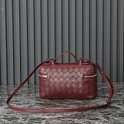 Bottega Veneta Bang Bang Vanity Case Barolo 22 x 12.5 x 5 cm - 4