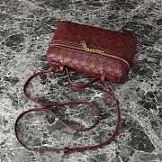 Bottega Veneta Bang Bang Vanity Case Barolo 22 x 12.5 x 5 cm - 6