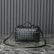 Bottega Veneta Bang Bang Vanity Case Black 22 x 12.5 x 5 cm - 3