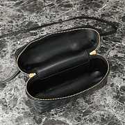 Bottega Veneta Bang Bang Vanity Case Black 22 x 12.5 x 5 cm - 6