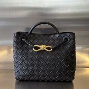 Bottega Veneta Small Andiamo Black 20 x 25 x 10 cm - 1