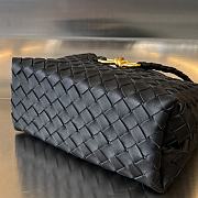 Bottega Veneta Small Andiamo Black 20 x 25 x 10 cm - 3