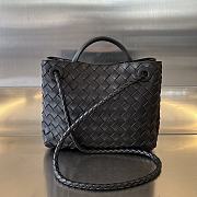 Bottega Veneta Small Andiamo Black 20 x 25 x 10 cm - 6