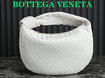 Bottega Veneta Hop White 36 x 21 x 13 cm