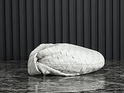 Bottega Veneta Hop White 36 x 21 x 13 cm - 5