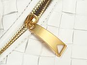 Bottega Veneta Hop White 36 x 21 x 13 cm - 4