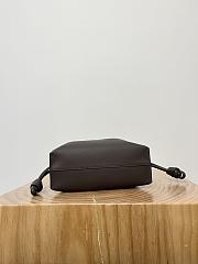 Loewe Mini Flamenco Clutch In Nappa Calfskin Chocola 23 x 18 x 9 cm - 2
