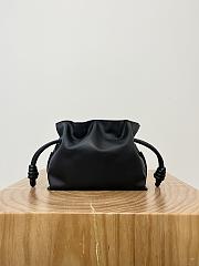 Loewe Mini Flamenco Clutch In Nappa Calfskin Black 23 x 18 x 9 cm - 4