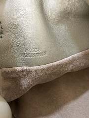 Loewe Mini Flamenco Clutch In Nappa Calfskin Clay Green 23 x 18 x 9 cm - 5