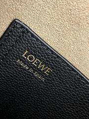 Colestore Loewe Mini Pebble Bucket In Mellow Calfskin Black 20 x 16 x 16 cm - 4