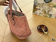 Gucci Ophidia Small Tote Bag Dust Pink 20 x 25 cm  - 6