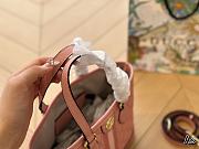 Gucci Ophidia Small Tote Bag Dust Pink 20 x 25 cm  - 5