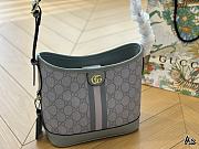Gucci Ophidia Small Tote Bag Dust Blue 20 x 25 cm - 1