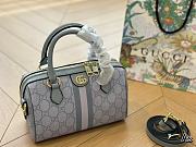 Gucci Ophidia GG Mini Top Handle Bag Blue 20 cm - 1