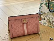 Gucci Jumbo  Ophidia P-503877 Pink 26 x 18 x 8 cm - 6