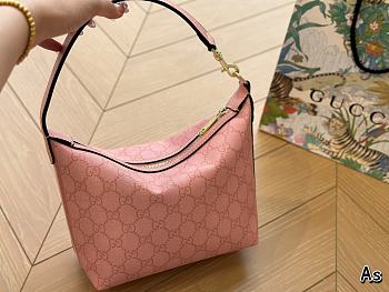 GG Ophidia GG Super Mini Shoulder Bag Pink 25 cm