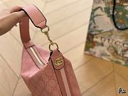 GG Ophidia GG Super Mini Shoulder Bag Pink 25 cm - 6