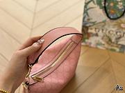GG Ophidia GG Super Mini Shoulder Bag Pink 25 cm - 5