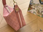 GG Ophidia GG Super Mini Shoulder Bag Blue 25 cm - 4