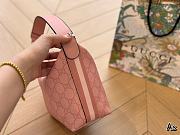 GG Ophidia GG Super Mini Shoulder Bag Blue 25 cm - 2