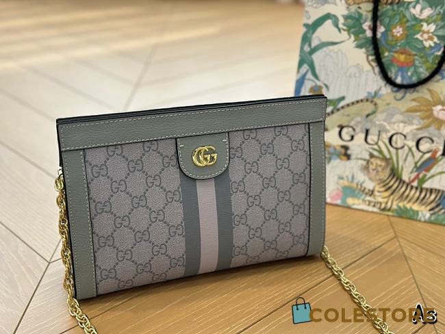 Gucci Jumbo Ophidia P-503877 Blue 26 x 18 x 8 cm - 1