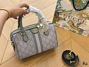 Gucci Ophidia GG Mini Top Handle Bag Pink 20 cm - 2