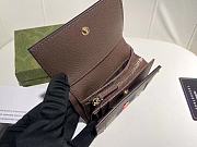 Gucci Ophidia GG Brown Wallet 11 x 9 x 3 cm - 2