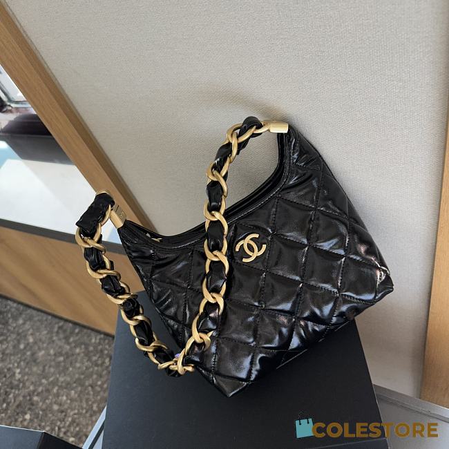 Chanel 24 Hobo 22 Black cm - 1
