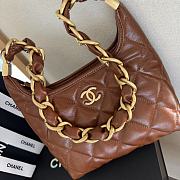 Chanel 24 Hobo Chocolate 22 cm - 4
