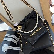 Chanel 22 Bag Mini Pink 20 cm - 3