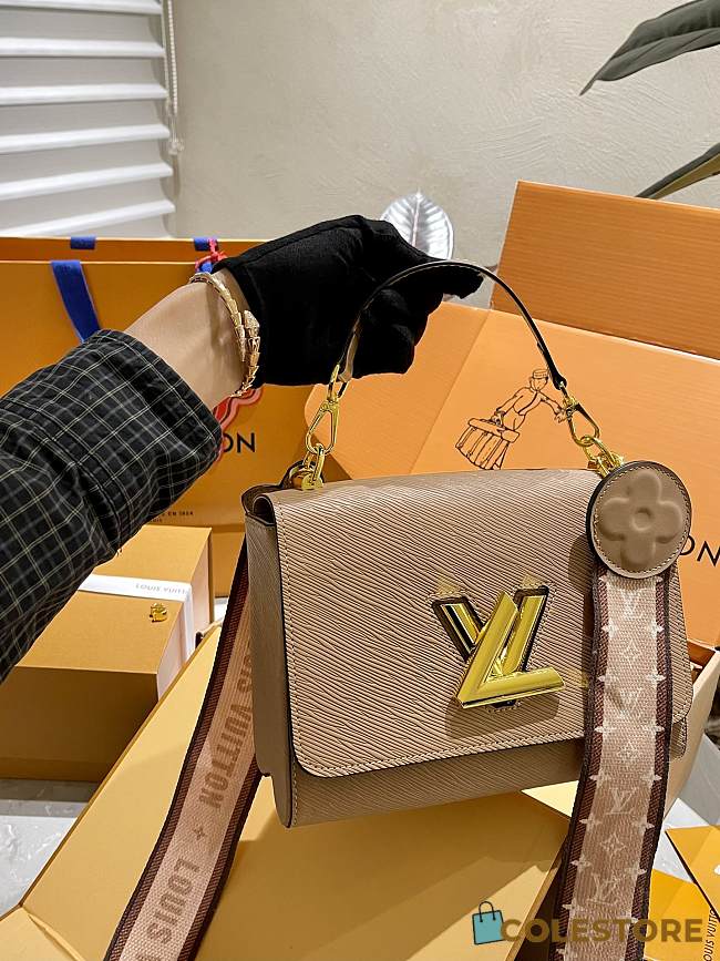 Louis Vuitton MM Twist Bag Beige 23 cm - 1