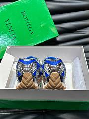 Bottega Veneta Orbit Sneaker In Blue - 2