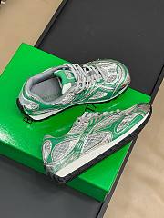 Bottega Veneta Orbit Sneaker In Green  - 4