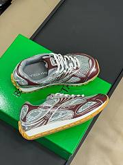 Bottega Veneta Orbit Sneaker In Red - 4